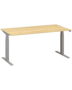 Výškově stavitelný stůl ALFA UP - 160 cm, dub Vice