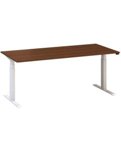 Výškově stavitelný stůl ALFA UP - 180 cm, ořech/bí