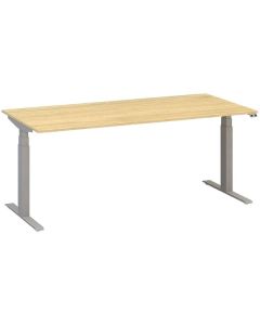 Výškově stavitelný stůl ALFA UP - 180 cm, dub Vice
