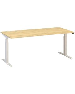 Výškově stavitelný stůl ALFA UP - 180 cm, dub Vice