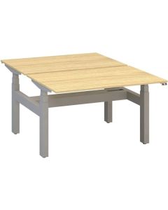 Výškově stavitelný stůl ALFA UP/duotable - 120 cm,
