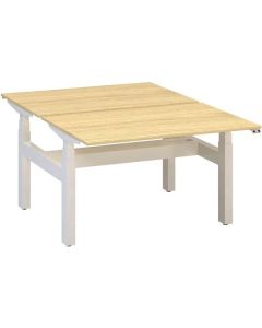 Výškově stavitelný stůl ALFA UP/duotable - 120 cm,