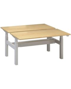 Výškově stavitelný stůl ALFA UP/duotable - 140 cm,