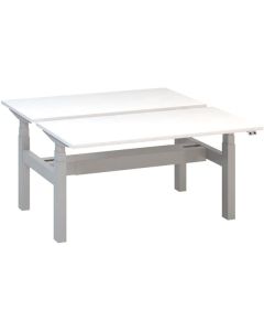 Výškově stavitelný stůl ALFA UP/duotable - 140 cm,