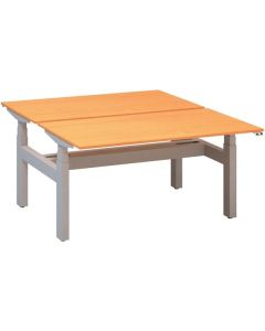 Výškově stavitelný stůl ALFA UP/duotable - 140 cm,