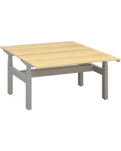 Výškově stavitelný stůl ALFA UP/duotable - 140 cm,