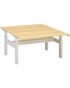 Výškově stavitelný stůl ALFA UP/duotable - 140 cm,