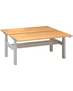 Výškově stavitelný stůl ALFA UP/duotable - 160 cm,