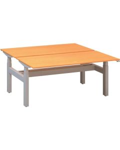Výškově stavitelný stůl ALFA UP/duotable - 160 cm,