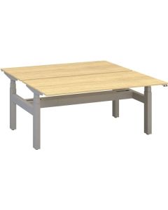 Výškově stavitelný stůl ALFA UP/duotable - 160 cm,