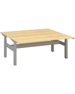 Výškově stavitelný stůl ALFA UP/duotable - 180 cm,
