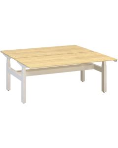 Výškově stavitelný stůl ALFA UP/duotable - 180 cm,