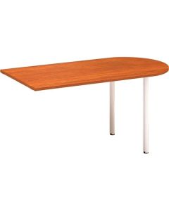 Přídavný stůl Alfa 100 - 150 x 80 cm, třešeň/šedý