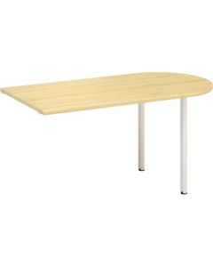 Přídavný stůl Alfa 100 - 150 x 80 cm, dub Vicenza/