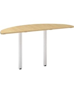 Přídavný stůl Alfa 100 - 140 cm, divoká hruška/šed
