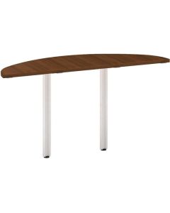 Přídavný stůl Alfa 100 - 140 cm, ořech/šedý