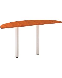 Přídavný stůl Alfa 100 - 140 cm, třešeň/šedý