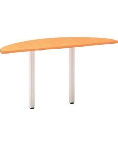 Přídavný stůl Alfa 100 - 140 cm, buk Bavaria/šedý