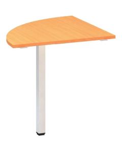 Přídavný stůl Alfa 200 - čtvrtkruh 70 cm, buk Bava