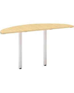 Přídavný stůl Alfa 100 - 140 cm, dub Vicenza/šedý