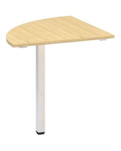 Přídavný stůl Alfa 200 - čtvrtkruh 70 cm, dub Vice