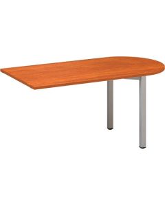 Přídavný stůl Alfa 200 - 150 x 80 cm, třešeň/stříb