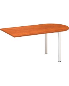 Přídavný stůl Alfa 200 - 150 x 80 cm, třešeň/bílý