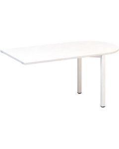 Přídavný stůl Alfa 200 - 150 x 80 cm, bílý/bílý