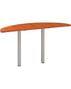 Přídavný stůl Alfa 200 - 140 cm, třešeň/stříbrný