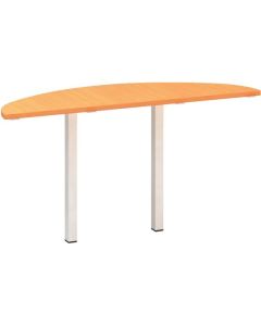 Přídavný stůl Alfa 200 - 140 cm, buk Bavaria/bílý