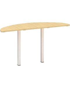 Přídavný stůl Alfa 200 - 140 cm, dub Vicenza/bílý