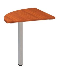Přídavný stůl Alfa 200 - čtvrtkruh 70 cm, třešeň/s