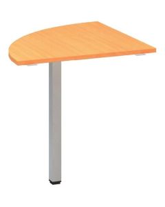 Přídavný stůl Alfa 200 - čtvrtkruh 70 cm, buk Bava