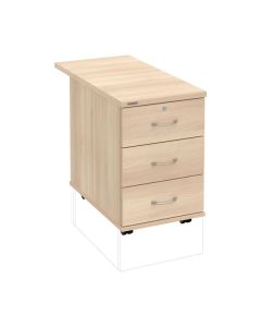Mobilní kontejner Hobis K 33 Z N 80 - akát/akát