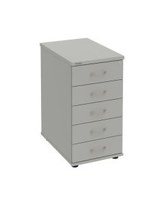Kontejner Hobis K 35 C N - šedá/šedá