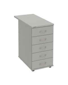 Kontejner Hobis K 35 C N 80 - šedá/šedá