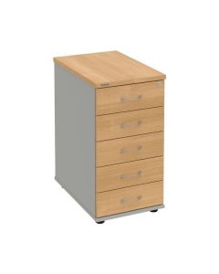 Kontejner Hobis K 35 C P - dub/šedá