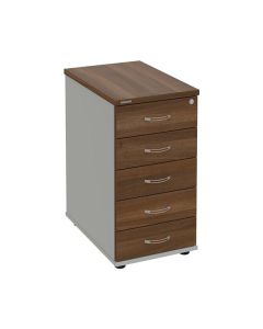 Kontejner Hobis K 35 C P - ořech/šedá