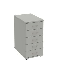 Kontejner Hobis K 35 C P - šedá/šedá