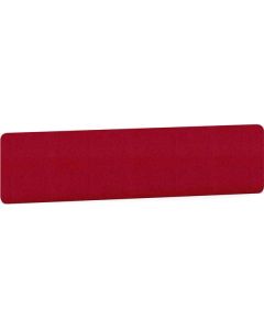 Paraván MD Alfa 625 - 140x37 cm, červený