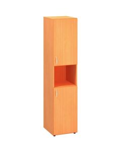 Policová skříň Alfa 500 - pravá, 2M dveře/1M nika/