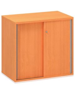 Policová skříň Alfa 500 - přístavná, 2M posuvné dv