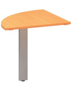 Přídavný stůl Alfa 305 - čtvrtkruh 80 cm, buk Bava