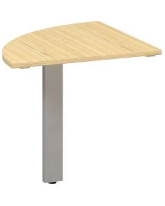 Přídavný stůl Alfa 305 - čtvrtkruh 80 cm, dub Vice