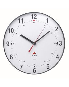Nástěnné hodiny CLAS - průměr 25 cm, černé/bílé