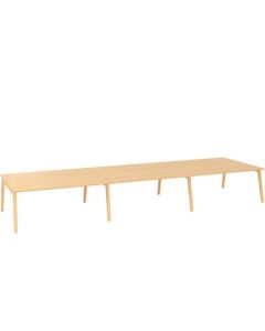 Psací stůl Alfa Root Bench - 540 x 160 cm, dub Vic