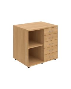 Přídavná skříň SPKZ 3 80 60 P N ke stolu Hobis - d