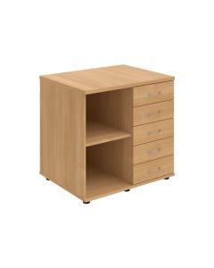 Přídavná skříň SPKZ 3 80 60 P P ke stolu Hobis - d