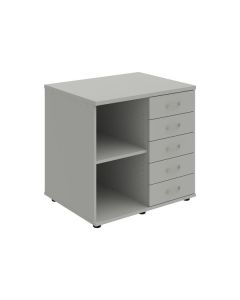 Přídavná skříň SPKZ 3 80 60 P P ke stolu Hobis - š