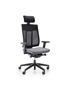 Kancelářská židle Xenon Net 110SL,SY - synchro, pe